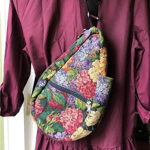 Floral Crossbody Carpet Bag